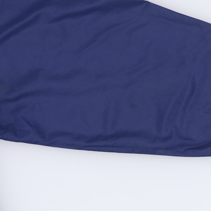 90'S Adidas Half Snap Warm-Up Pullover Men's Size L Vintage polyester navy blue type Vintage Second Hand