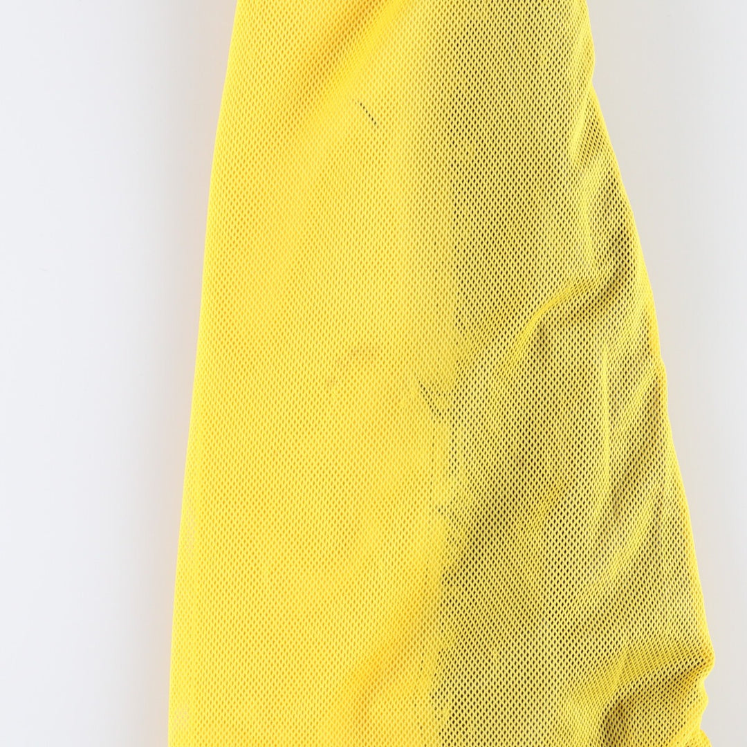 Ralph Lauren POLO GOLF Warm-up pullover for men, size M polyester yellow type Vintage Second Hand