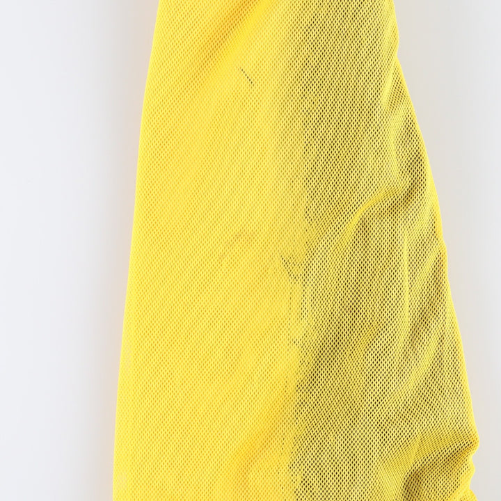 Ralph Lauren POLO GOLF Warm-up pullover for men, size M polyester yellow type Vintage Second Hand