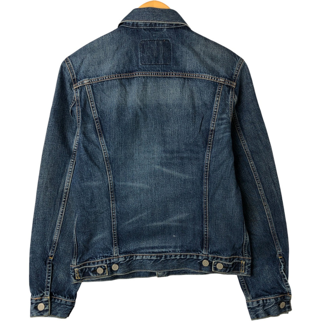 Levi's 72530 Euro Model Denim Jacket, Jean Jacket, Men's M Size cotton blue type Vintage Second Hand