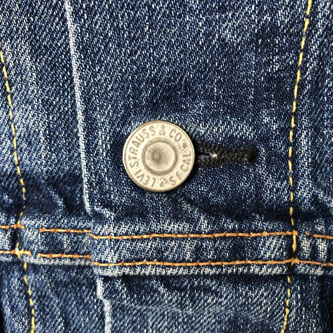 Levi's 72530 Euro Model Denim Jacket, Jean Jacket, Men's M Size cotton blue type Vintage Second Hand