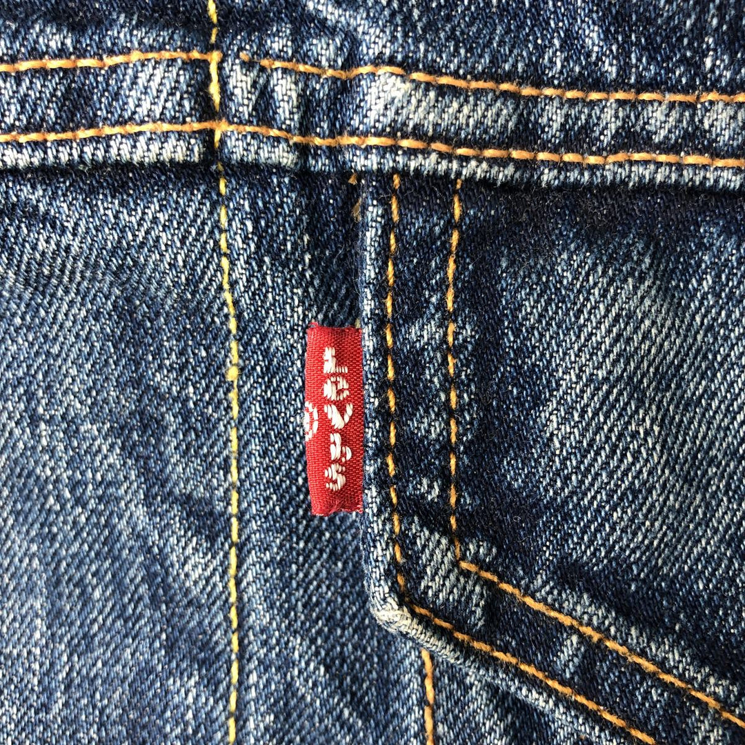 Levi's 72530 Euro Model Denim Jacket, Jean Jacket, Men's M Size cotton blue type Vintage Second Hand