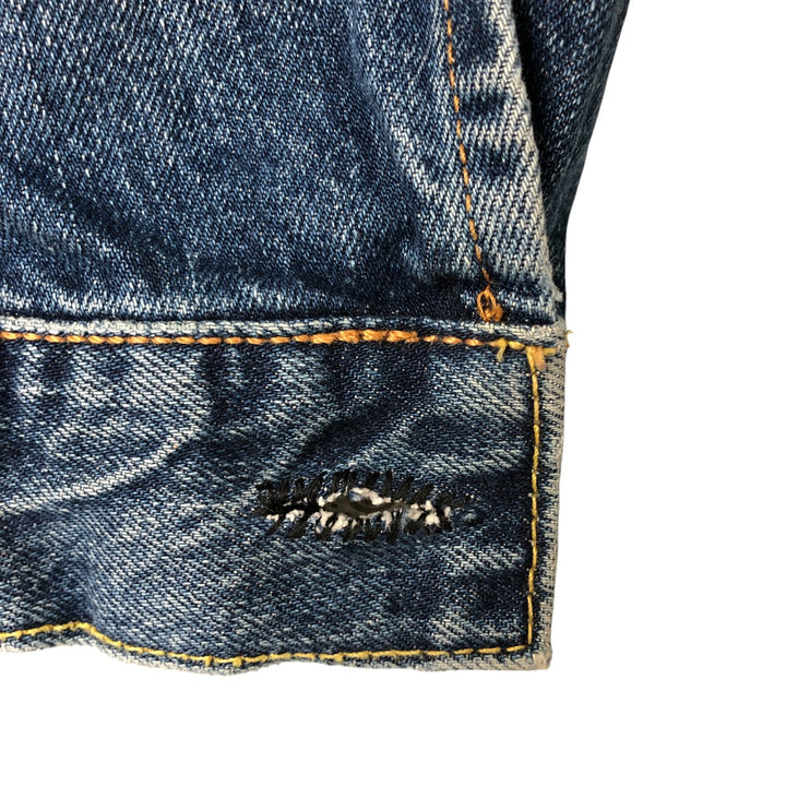 Levi's 72530 Euro Model Denim Jacket, Jean Jacket, Men's M Size cotton blue type Vintage Second Hand