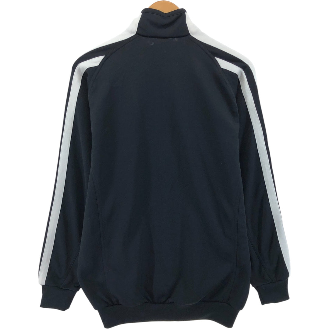 00'S adidas CLIMALITE jersey track jacket, men's XL size polyester black type Vintage Second Hand