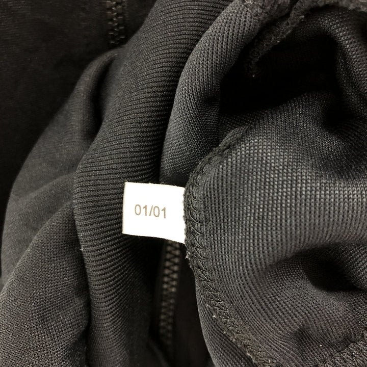 00'S adidas CLIMALITE jersey track jacket, men's XL size polyester black type Vintage Second Hand