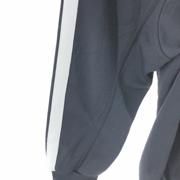 00'S adidas CLIMALITE jersey track jacket, men's XL size polyester black type Vintage Second Hand