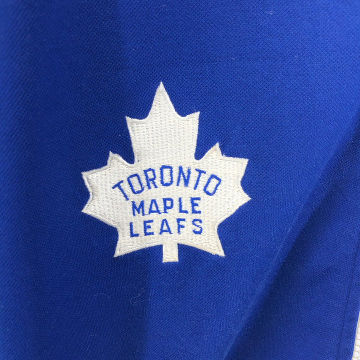 90s-00'S PUMA NHL TORONTO MAPLE LEAFS Toronto Maple Leafs Jersey Track Jacket Men's XL polyester blue type Vintage Second Hand