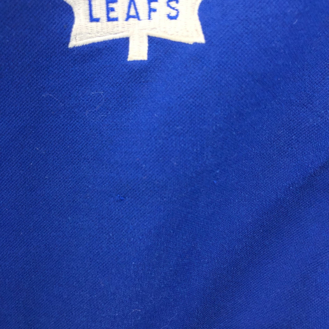 90s-00'S PUMA NHL TORONTO MAPLE LEAFS Toronto Maple Leafs Jersey Track Jacket Men's XL polyester blue type Vintage Second Hand