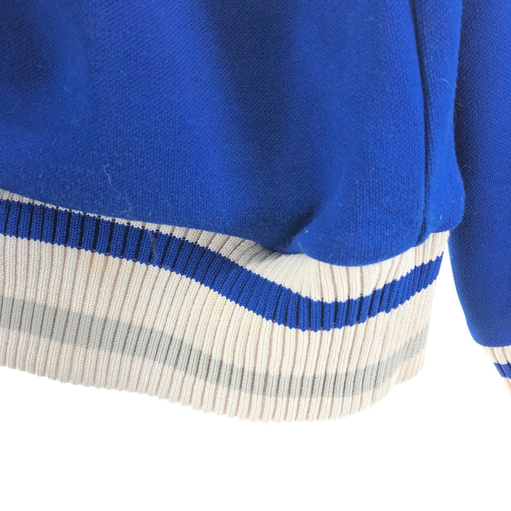 90s-00'S PUMA NHL TORONTO MAPLE LEAFS Toronto Maple Leafs Jersey Track Jacket Men's XL polyester blue type Vintage Second Hand