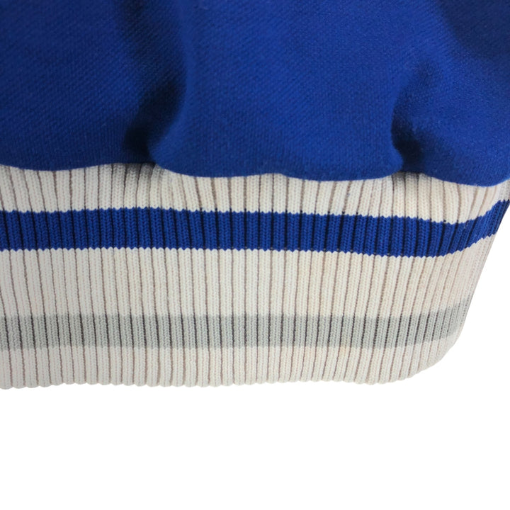 90s-00'S PUMA NHL TORONTO MAPLE LEAFS Toronto Maple Leafs Jersey Track Jacket Men's XL polyester blue type Vintage Second Hand