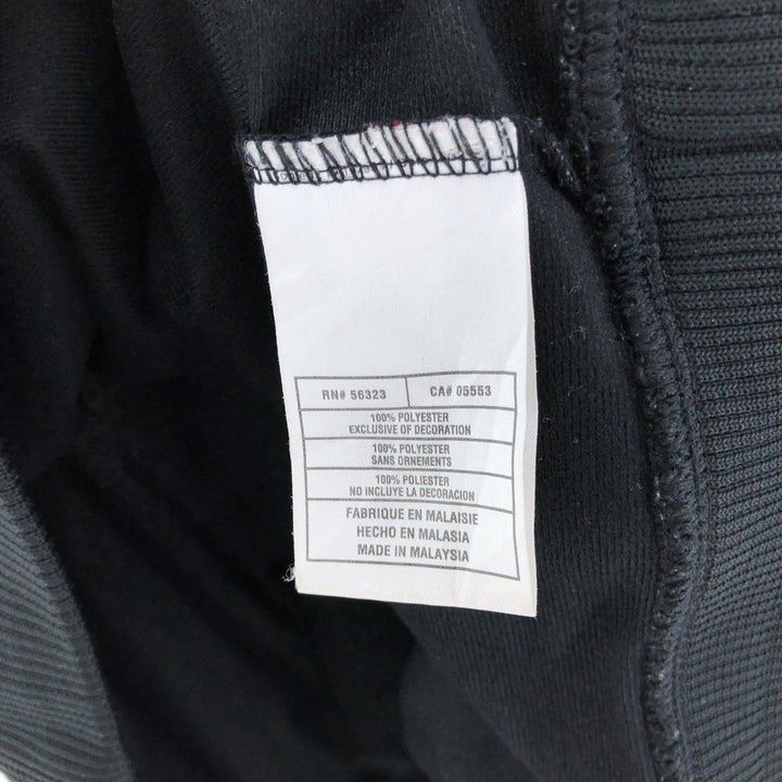 00'S Nike Jersey Track Jacket Men's L size polyester black type Vintage Second Hand
