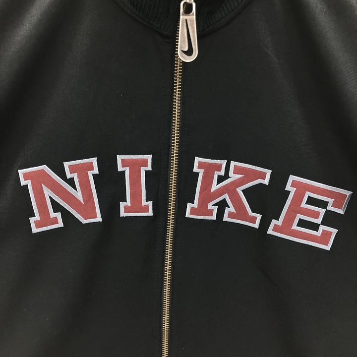 00'S Nike Jersey Track Jacket Men's L size polyester black type Vintage Second Hand