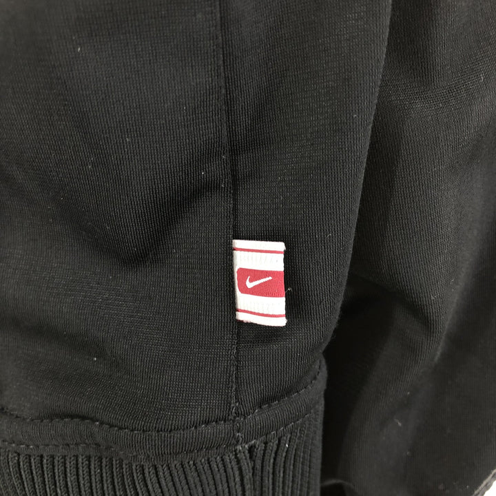 00'S Nike Jersey Track Jacket Men's L size polyester black type Vintage Second Hand