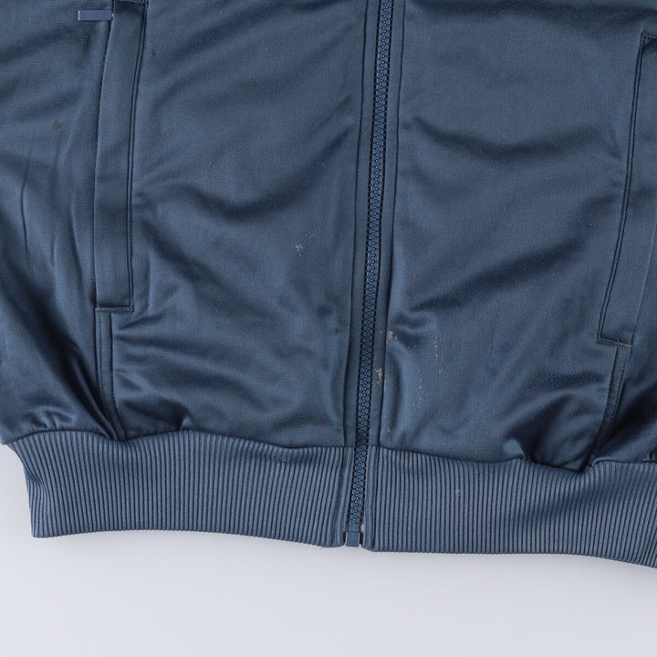 00'S adidas back logo jersey track jacket men's size L polyester blue type Vintage Second Hand