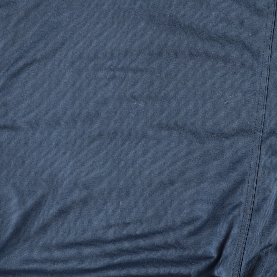 00'S adidas back logo jersey track jacket men's size L polyester blue type Vintage Second Hand
