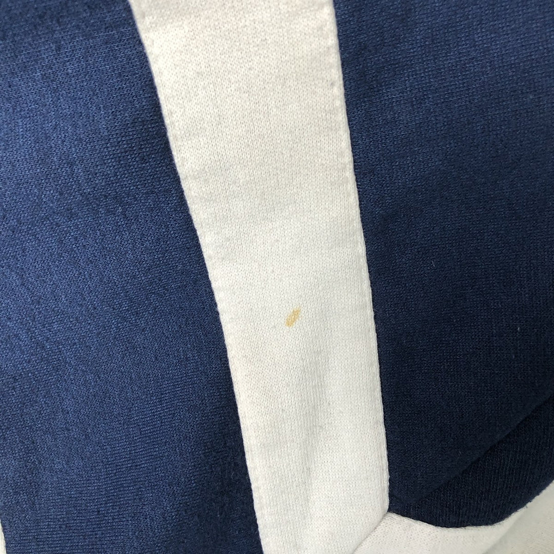 80s-90'S Christian Dior Full Zip Sweatshirt, Men's M Size Vintage Polyester (lining) navy blue type Vintage Second Hand