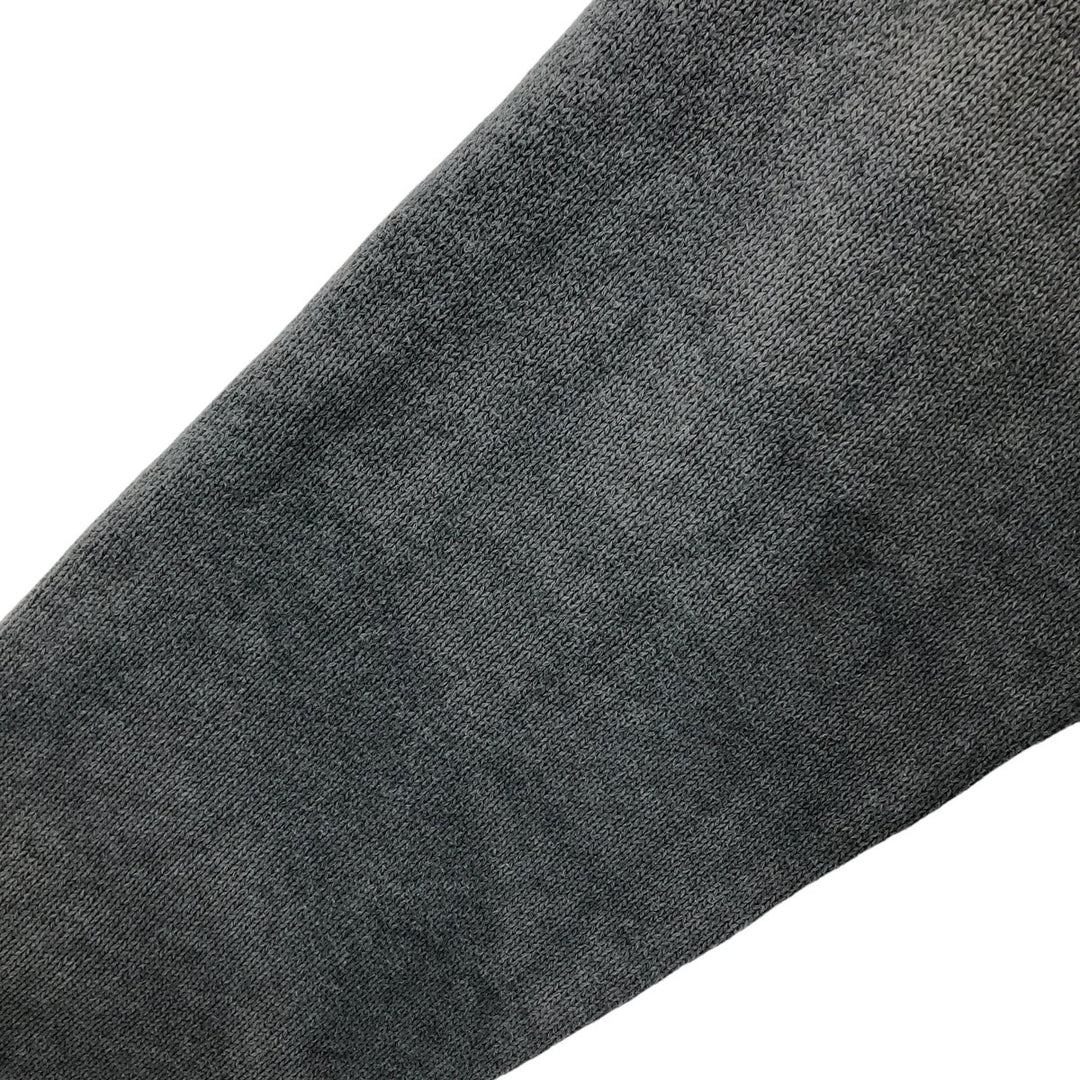 00s~ NAUTICA Cotton Knit Sweater Men's XL cotton gray type Vintage Second Hand