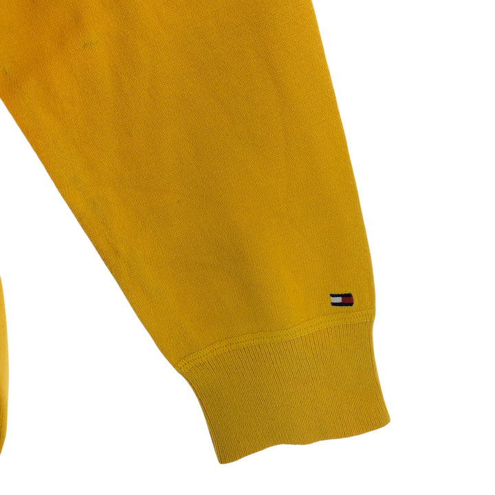 Tommy Hilfiger Cotton Knit Sweater, Men's Size L cotton yellow type Vintage Second Hand