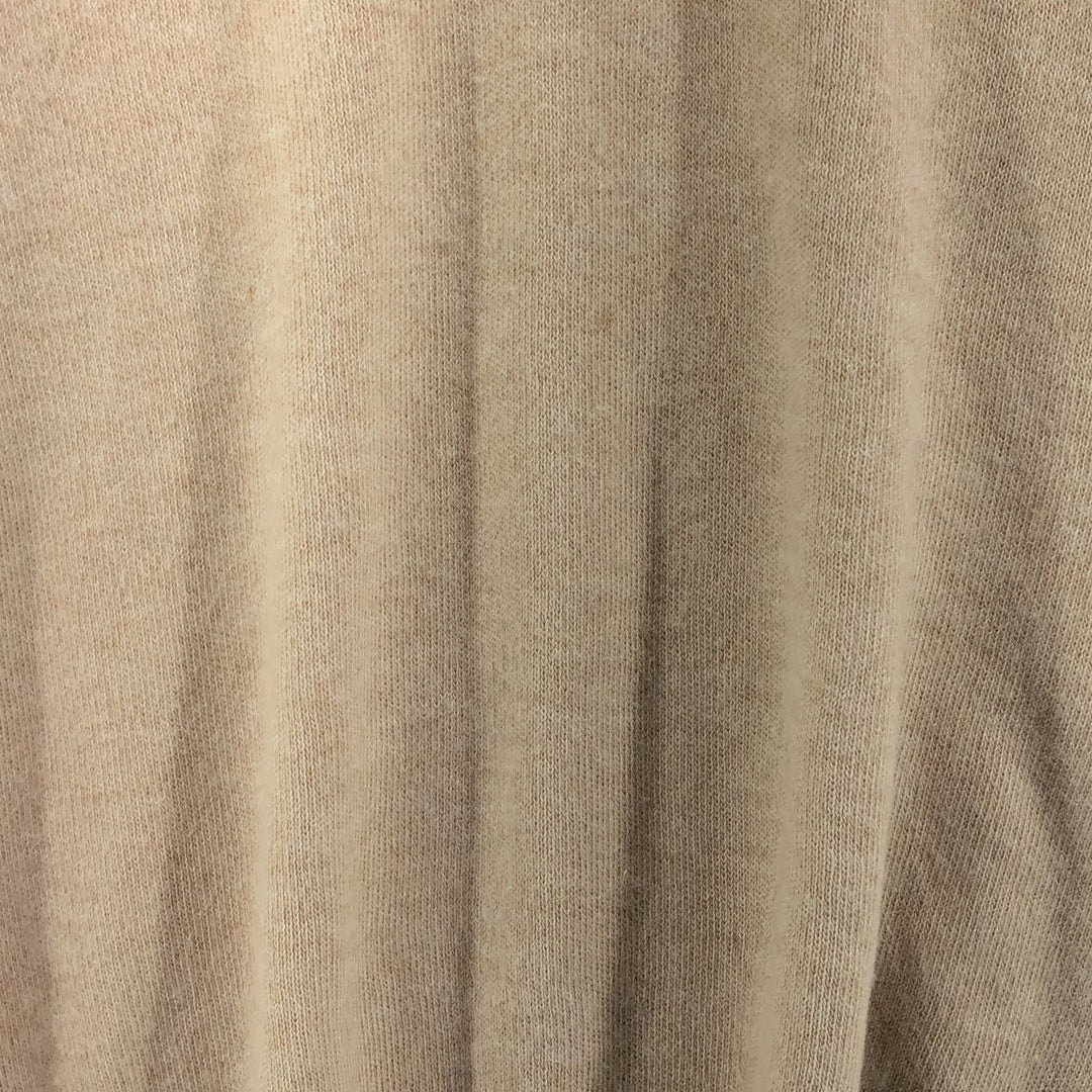 ROBERT BRUCE V-neck cashmere knit vest, made in USA, men's size M unclear Beige type Vintage Second Hand
