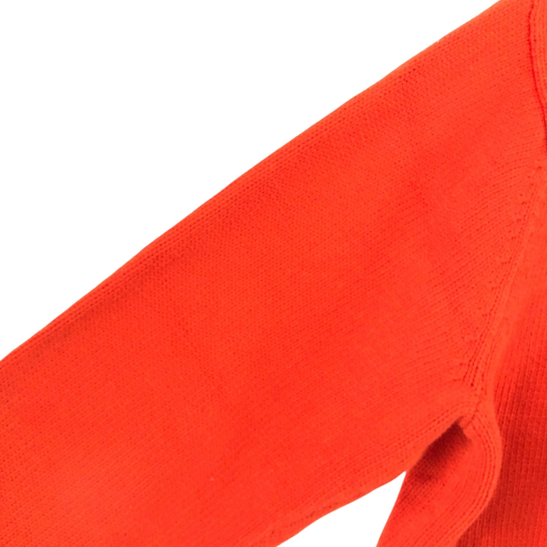 Chaps Cotton Knit Sweater, Men's Size L cotton orange type Vintage Second Hand