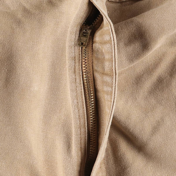 00'S Carhartt Double Knee Duck Overalls Made in USA Men's W36 cotton Beige type Vintage Second Hand