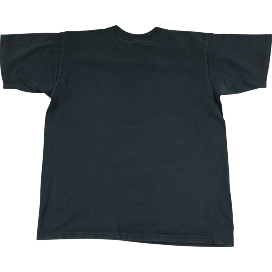 00'S Reebok logo print T-shirt, men's size M unclear black type Vintage Second Hand
