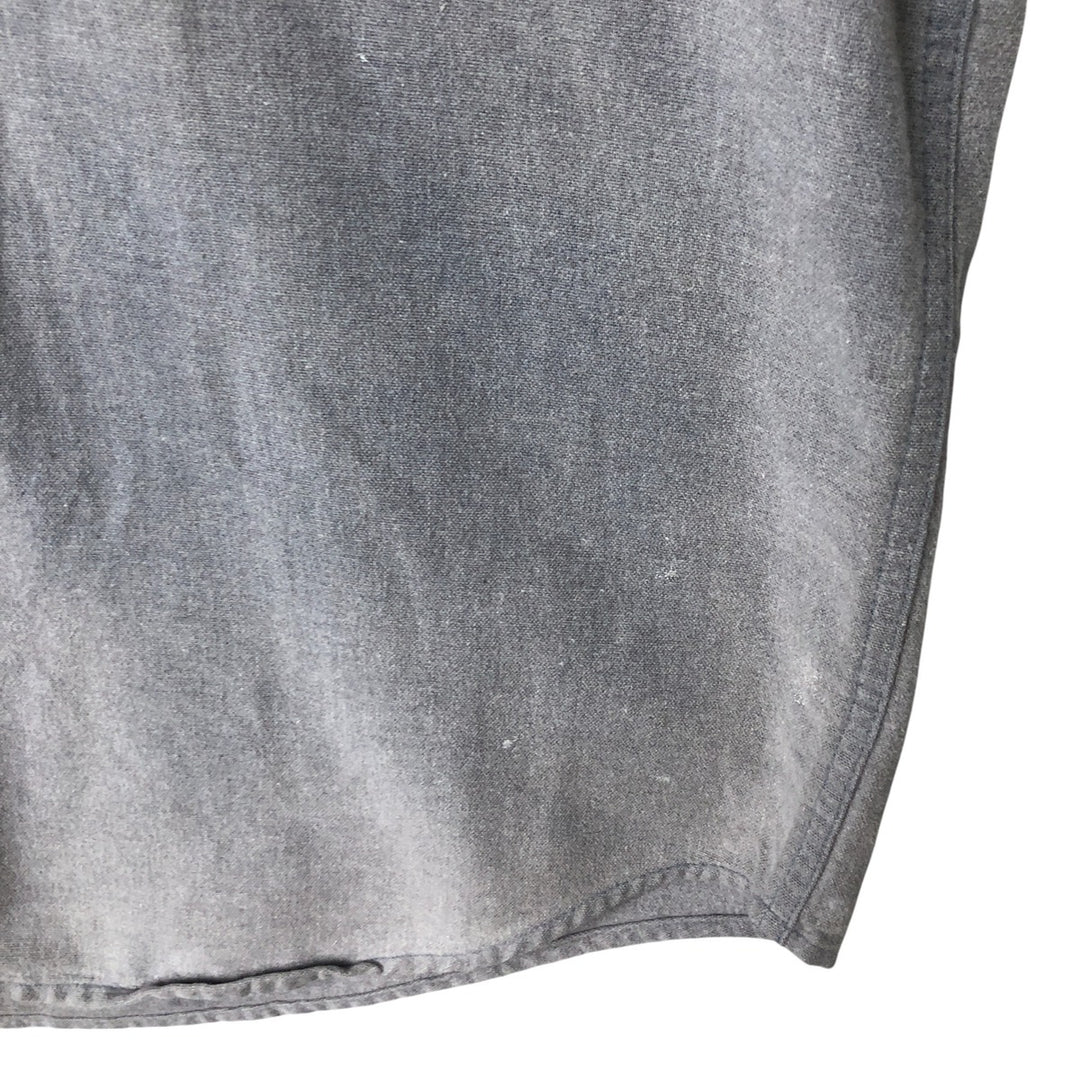 Harley-Davidson Eagle Pattern Back Print Long Sleeve Cotton Shirt Women's Size L cotton gray type Vintage Second Hand