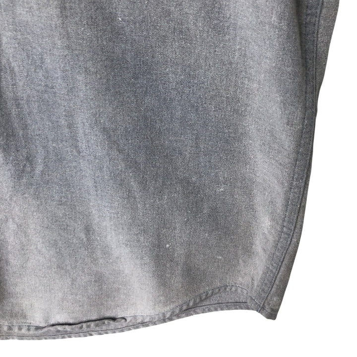 Harley-Davidson Eagle Pattern Back Print Long Sleeve Cotton Shirt Women's Size L cotton gray type Vintage Second Hand