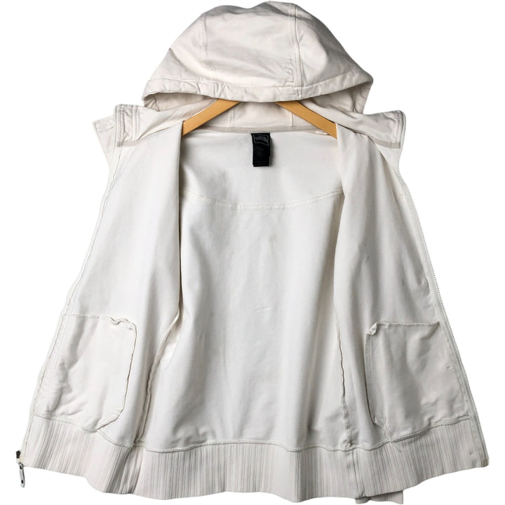 THE NORTH FACE Cotton Parka for Women, Size L cotton white type Vintage Second Hand