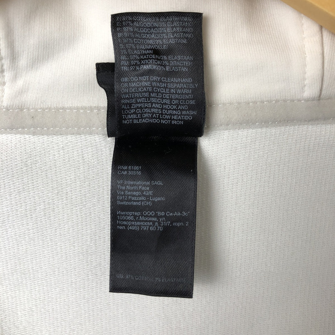 THE NORTH FACE Cotton Parka for Women, Size L cotton white type Vintage Second Hand