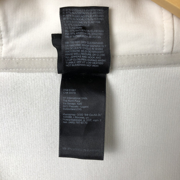 THE NORTH FACE Cotton Parka for Women, Size L cotton white type Vintage Second Hand