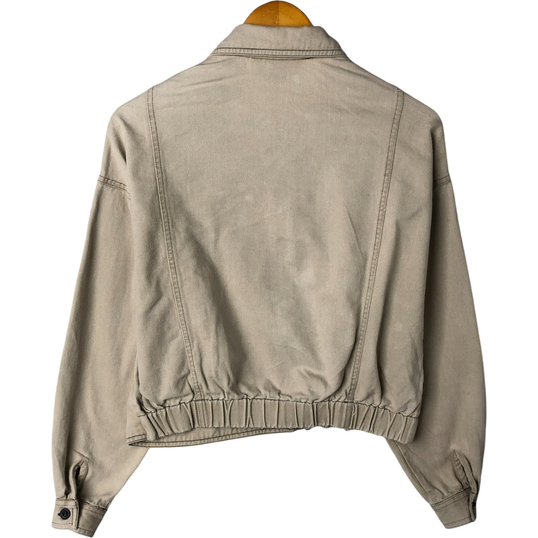 bobbie brooks cotton blouson women's size M unclear Beige type Vintage Second Hand