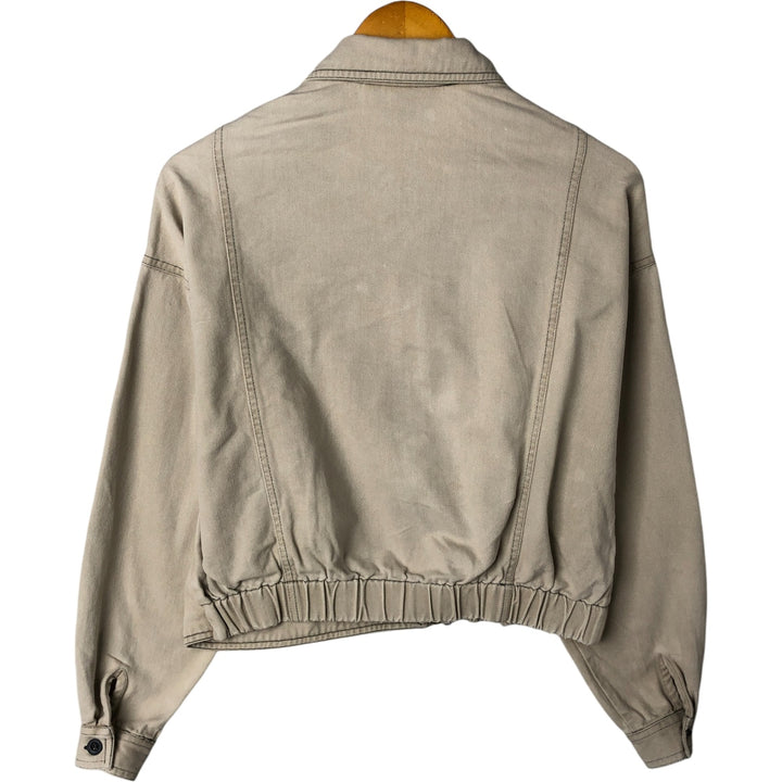 bobbie brooks cotton blouson women's size M unclear Beige type Vintage Second Hand