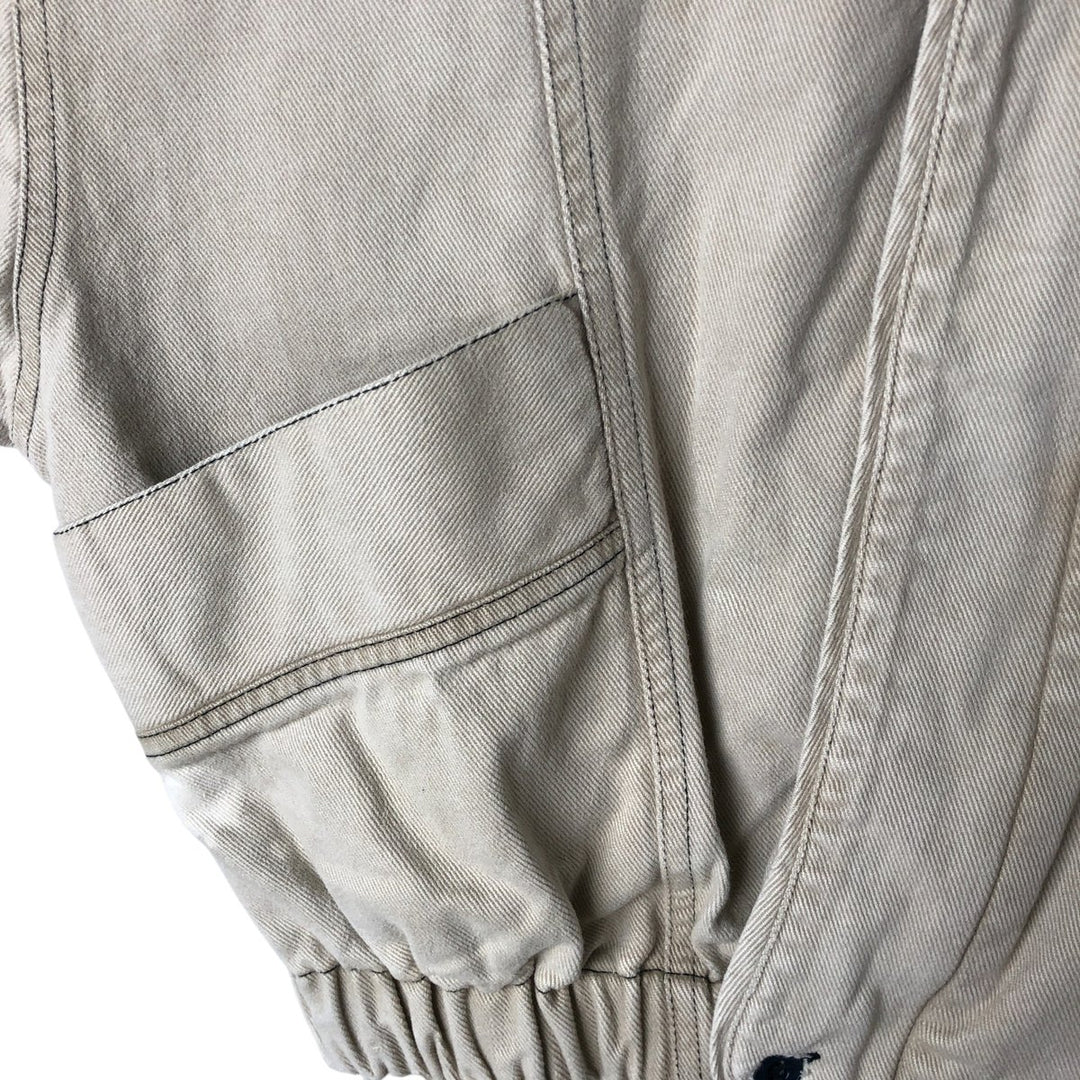 bobbie brooks cotton blouson women's size M unclear Beige type Vintage Second Hand