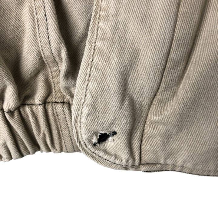 bobbie brooks cotton blouson women's size M unclear Beige type Vintage Second Hand