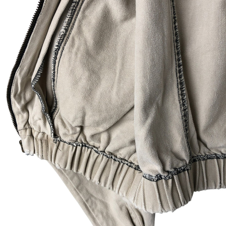 bobbie brooks cotton blouson women's size M unclear Beige type Vintage Second Hand