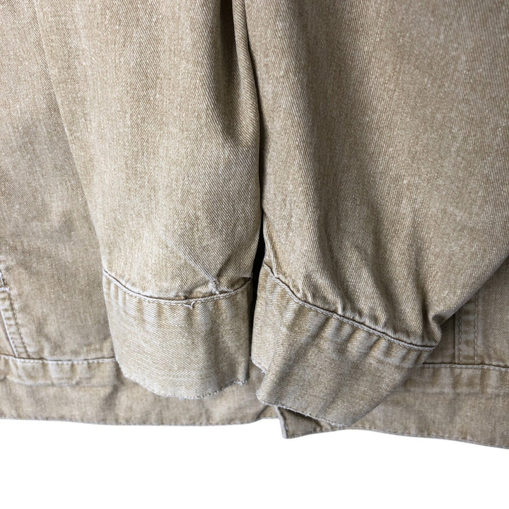 UFO denim jacket, denim jacket, made in Italy, women's size M, vintage cotton Beige type Vintage Second Hand