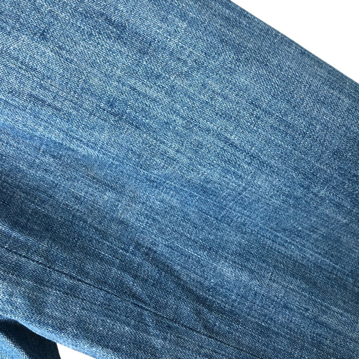 Vintage 70'S Lee denim tailored jacket, made in USA, size M for men cotton blue type Vintage Second Hand