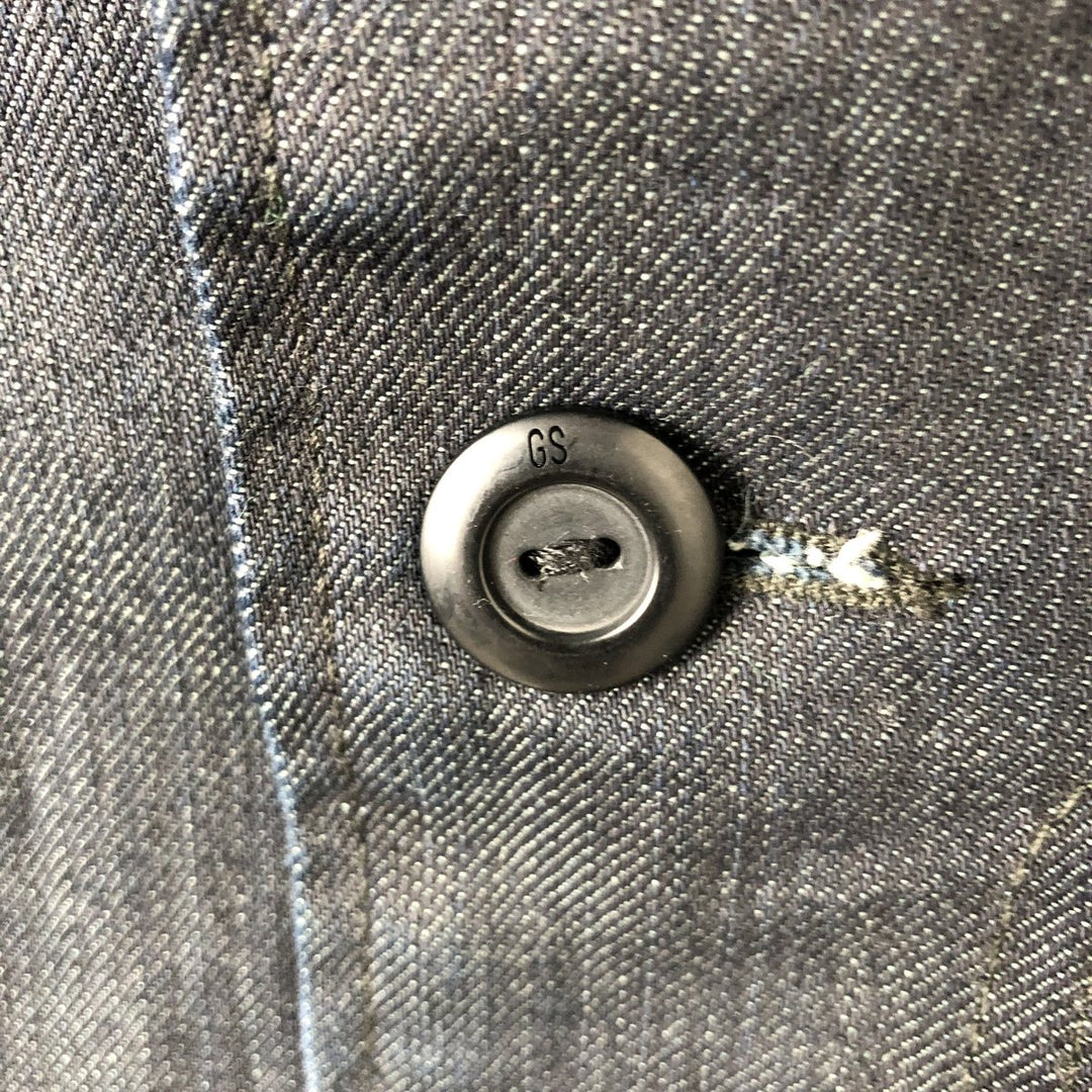 G-STAR RAW denim coat, men's size XL cotton black type Vintage Second Hand