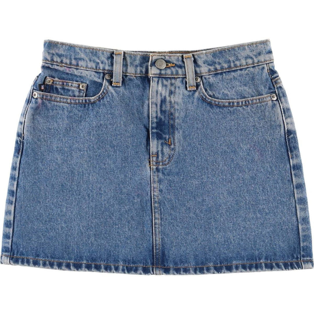 Ralph Lauren POLO JEANS COMPANY denim trapezoid mini skirt for women size L cotton blue type Vintage Second Hand