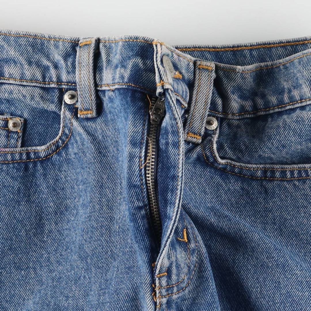 Ralph Lauren POLO JEANS COMPANY denim trapezoid mini skirt for women size L cotton blue type Vintage Second Hand