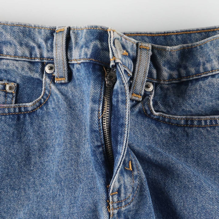 Ralph Lauren POLO JEANS COMPANY denim trapezoid mini skirt for women size L cotton blue type Vintage Second Hand