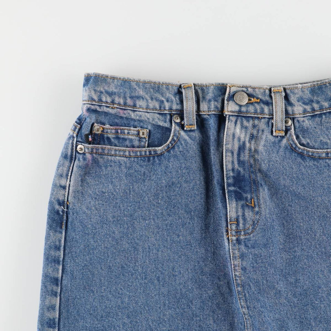Ralph Lauren POLO JEANS COMPANY denim trapezoid mini skirt for women size L cotton blue type Vintage Second Hand