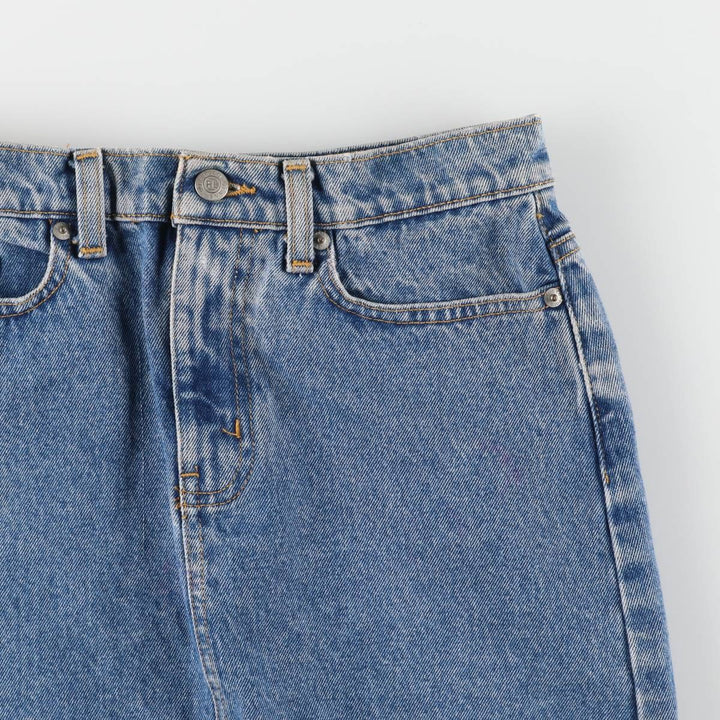 Ralph Lauren POLO JEANS COMPANY denim trapezoid mini skirt for women size L cotton blue type Vintage Second Hand