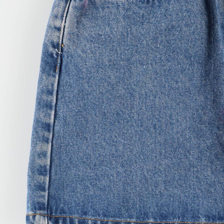 Ralph Lauren POLO JEANS COMPANY denim trapezoid mini skirt for women size L cotton blue type Vintage Second Hand