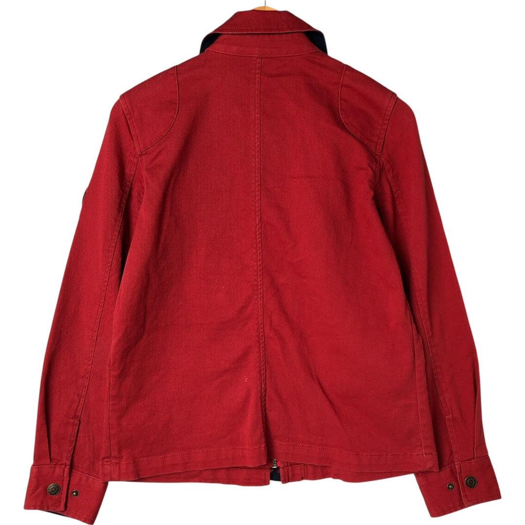 Ralph Lauren LRL LAUREN JEANS COMPANY Fireman Jacket Women's S size cotton red type Vintage Second Hand