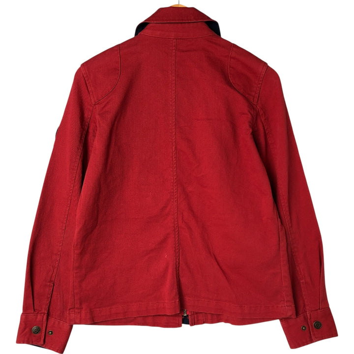 Ralph Lauren LRL LAUREN JEANS COMPANY Fireman Jacket Women's S size cotton red type Vintage Second Hand