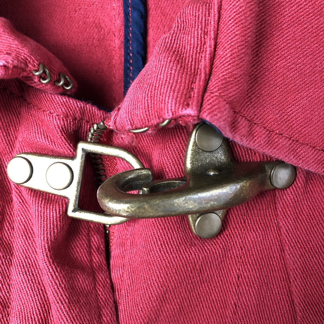 Ralph Lauren LRL LAUREN JEANS COMPANY Fireman Jacket Women's S size cotton red type Vintage Second Hand