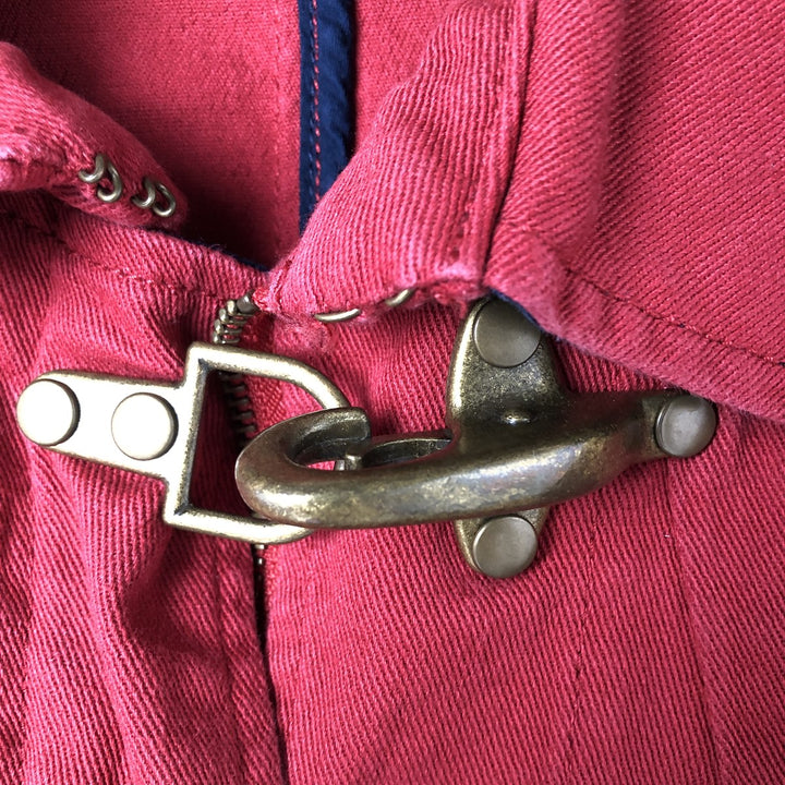 Ralph Lauren LRL LAUREN JEANS COMPANY Fireman Jacket Women's S size cotton red type Vintage Second Hand