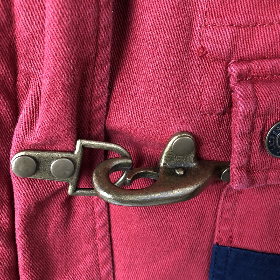 Ralph Lauren LRL LAUREN JEANS COMPANY Fireman Jacket Women's S size cotton red type Vintage Second Hand